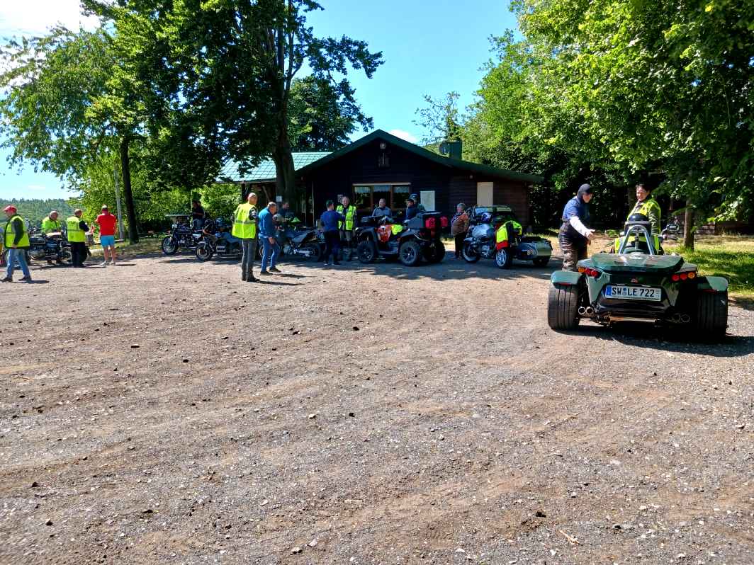 Gespannfahrer Thüringen 2025 Motorradtour für Behinderte Kinder und Senioren