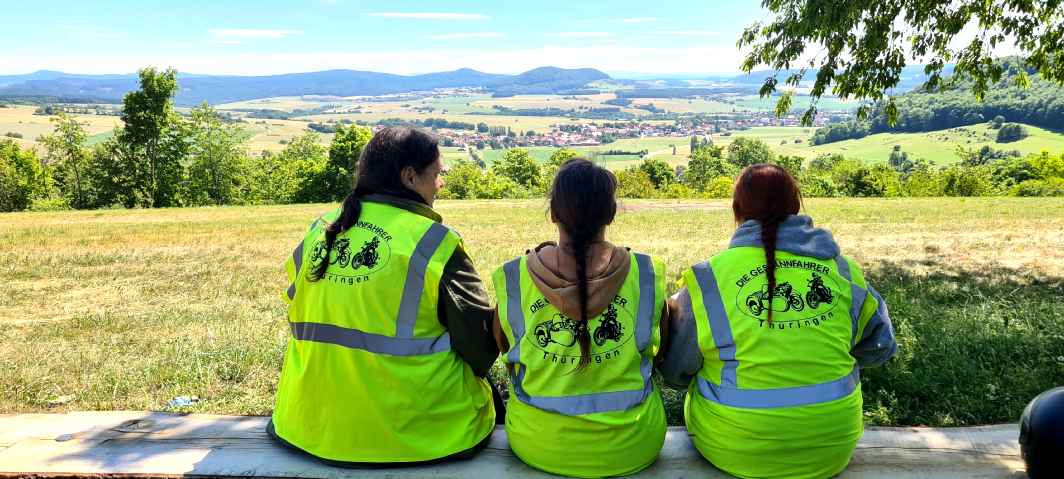 Gespannfahrer Thüringen 2025 Motorradtour für Behinderte Kinder und Senioren