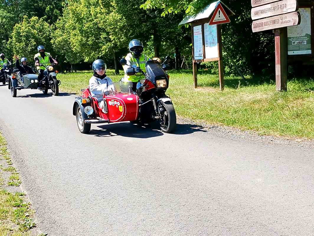Gespannfahrer Thüringen 2025 Motorradtour für Behinderte Kinder und Senioren