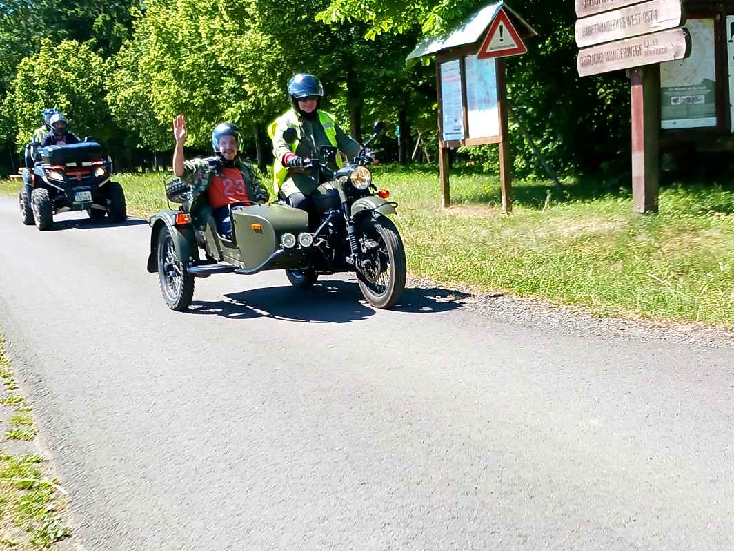 Gespannfahrer Thüringen 2025 Motorradtour für Behinderte Kinder und Senioren
