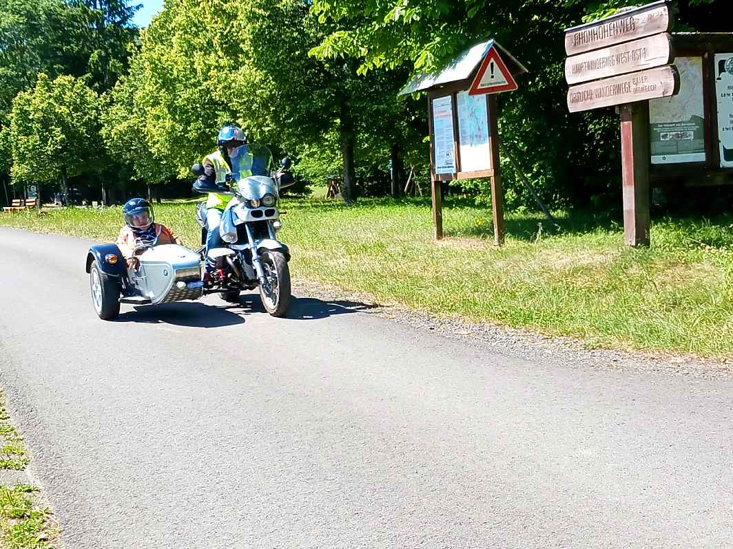 Gespannfahrer Thüringen 2025 Motorradtour für Behinderte Kinder und Senioren