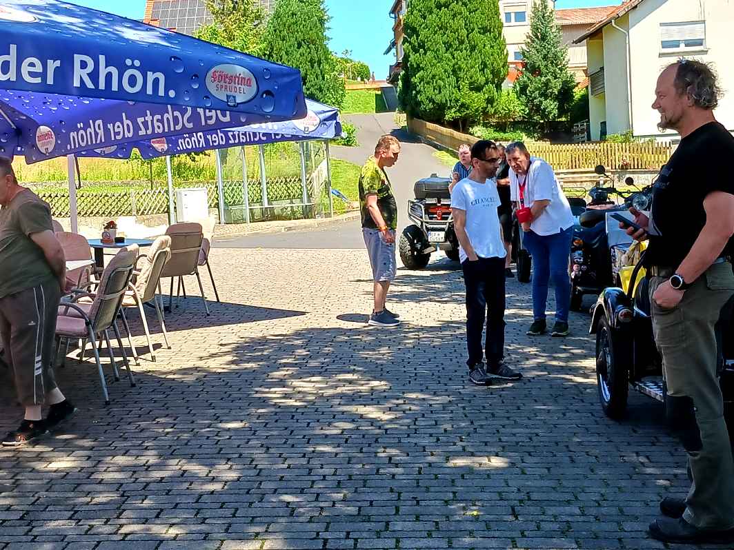 Gespannfahrer Thüringen 2025 Motorradtour für Behinderte Kinder und Senioren