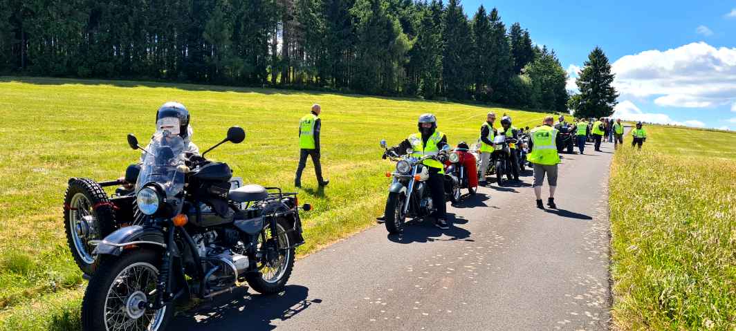 Gespannfahrer Thüringen 2025 Motorradtour für Behinderte Kinder und Senioren