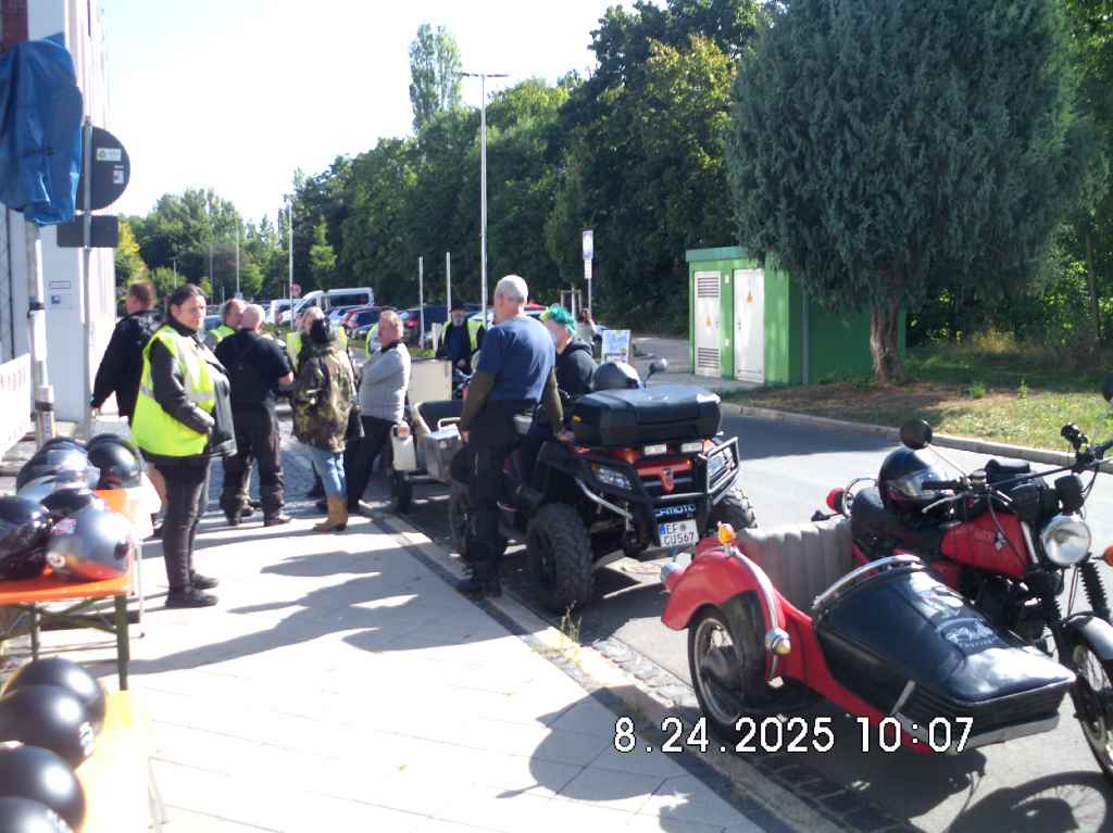 Gespannfahrer Thüringen 2025 Rundfahrten Apolda zum Auenfest