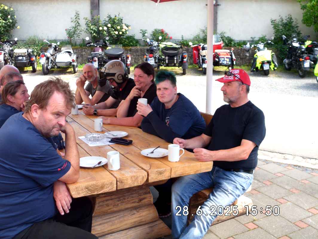 Gespannfahrer Thüringen 2025 Motorradtour für Behinderte Kinder und Senioren