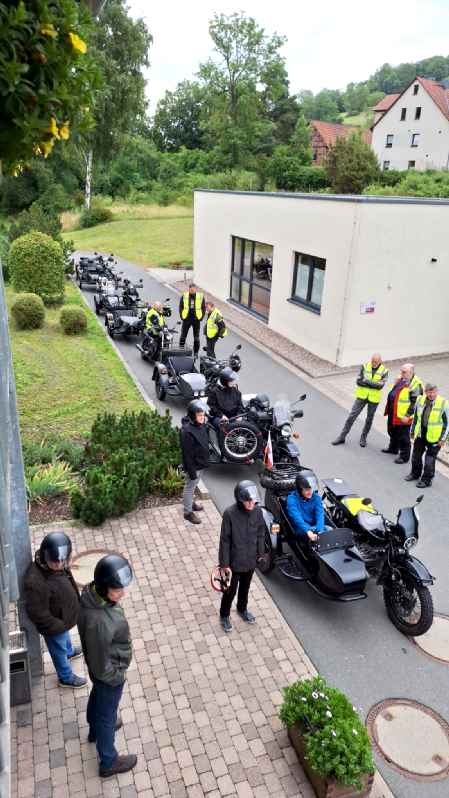 Gespannfahrer Thüringen 2025 Tagestour Quittelsdorf