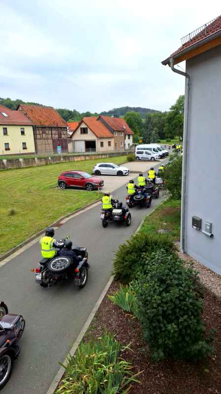 Gespannfahrer Thüringen 2025 Tagestour Quittelsdorf